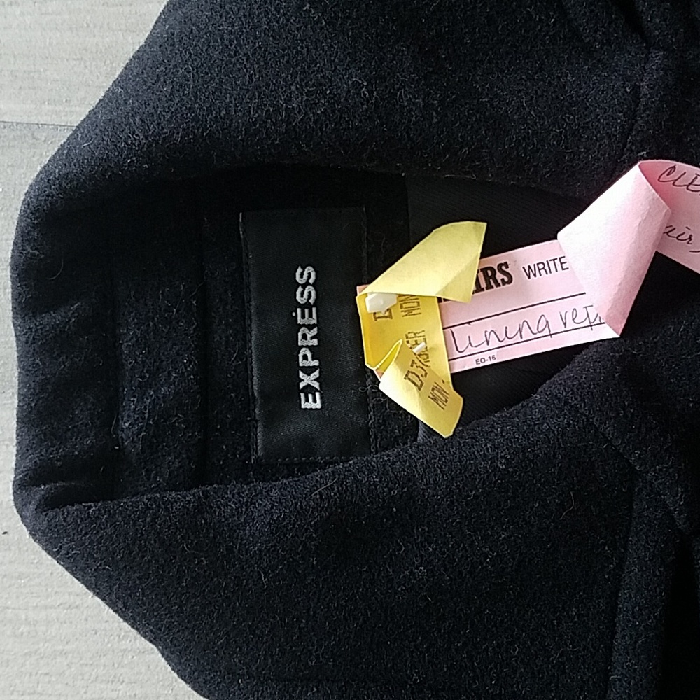 EUC Express wool blend coat M 5/6 - Picture 2 of 11